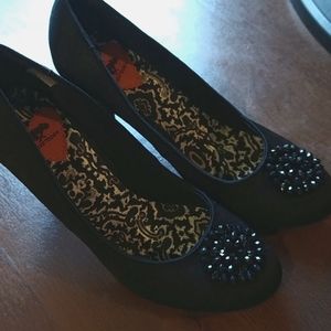 Rocket Dog Black Heels